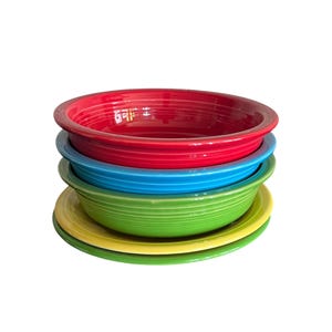 Fiesta Ware By Homer Laughlin, Fiesta's Cereal Bowls And Salad Plates, Pick Your Color