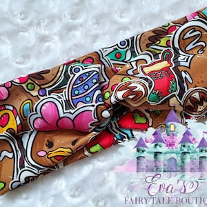 Stacked Lebkuchen Maus Freunde Twistband Stirnband