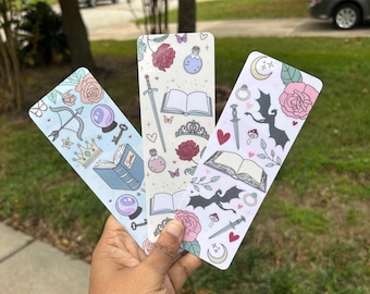 Romantasy Reader Bookmark | In My Romantasy Era | Fantasy | Romance | Romantasy Doodles | Bookish Gift | Cute Bookmark