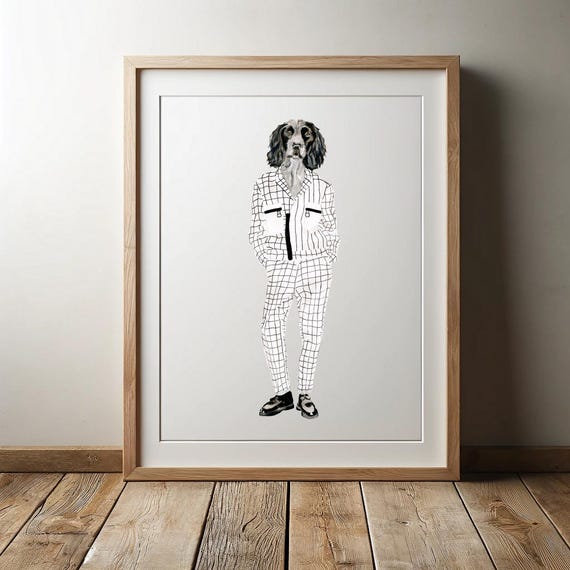 Monochrome Spaniel