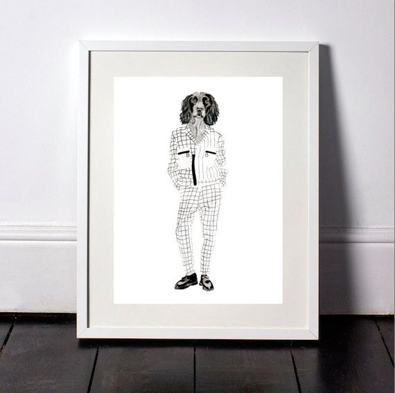 Monochrome Spaniel