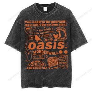 Oasis 25th Anniversary Concert Tee – Classic Rock Shirt