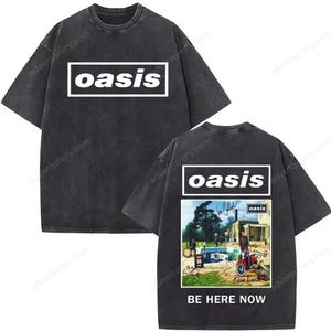 Classic Oasis Tour 25 Cotton T-Shirt – Vintage Style Music Fan Tee
