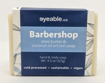 Barbershop Shea Butter and Coconut Oil Soap