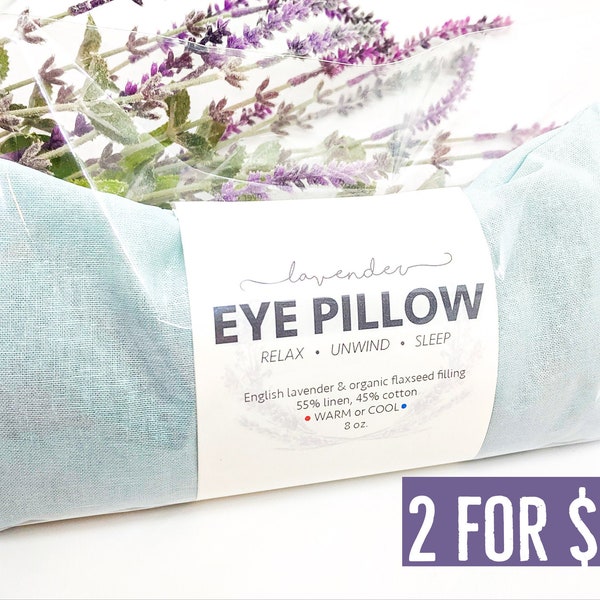 Lavender Eye Pillow Etsy