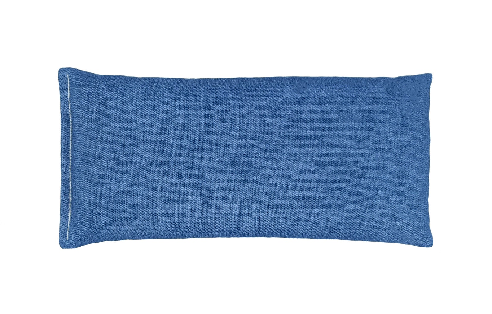 Lavender Eye Pillow Navy Blue Warm or Cool Linen Cotton Blend Etsy