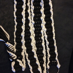 Made to Order - Amtgard Man at Arms Macrame Ring Belt
