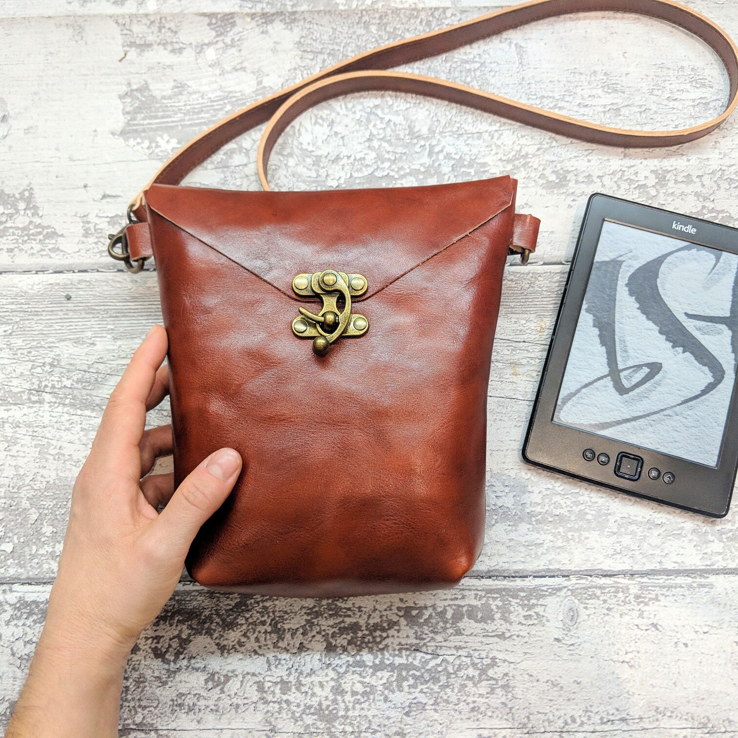 tan coloured cross body bag