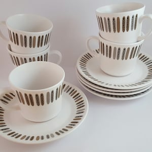 Vintage Noritake &#39;Arunta&#39; Cup and Saucer Set