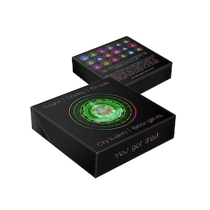 Códigos de Luz Oráculo - Cartas de Mensagem - Baralho de Cartas Oráculo - Cartas de Adivinhação - Ferramenta de Adivinhação - Cartas de Orientação Espiritual - Presente Espiritual