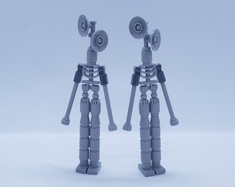 2x Brick Pieces Small Siren Head Custom Set Trevor Henderson