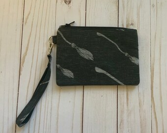 CLEARANCE - Broomsticks - small wristlet