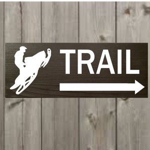 Wood Sign . Snowmobile Trail 14&quot; x 5 1/2&quot; by NinetyNineDesigns