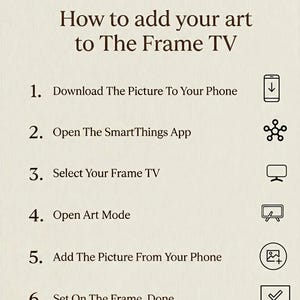 Frame Tv Art Artwork sage green floral image 3