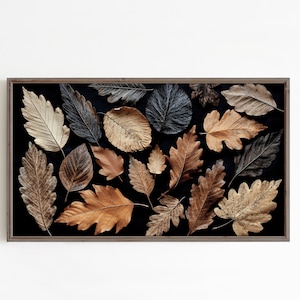 Frame Tv Art Fall leaves