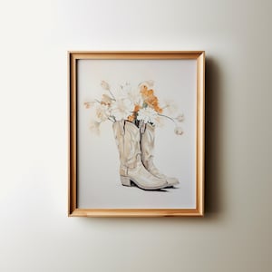 coastal cowgirl wall art, dorm decor for college girls wall art, southwest wall art