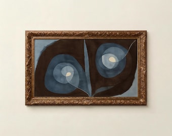 Marco de TV Arte abstracto vintage