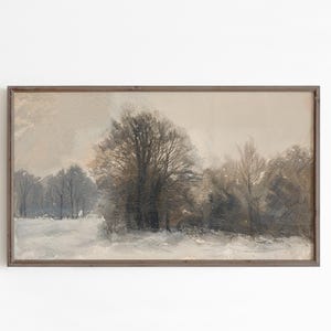 Frame Tv Art Christmas, TV Art Winter