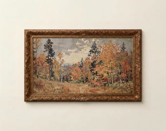Marco de otoño, arte de televisión, obras de arte, paisaje, acceso a la colección completa.