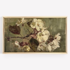Frame Tv Art Fall flowers
