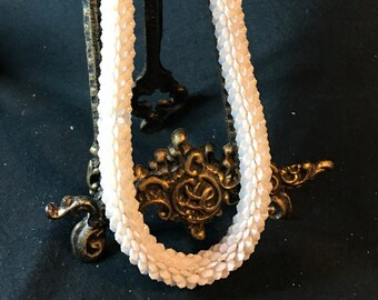 Vintage, White, Luminous BEAD, JEWELRY SET