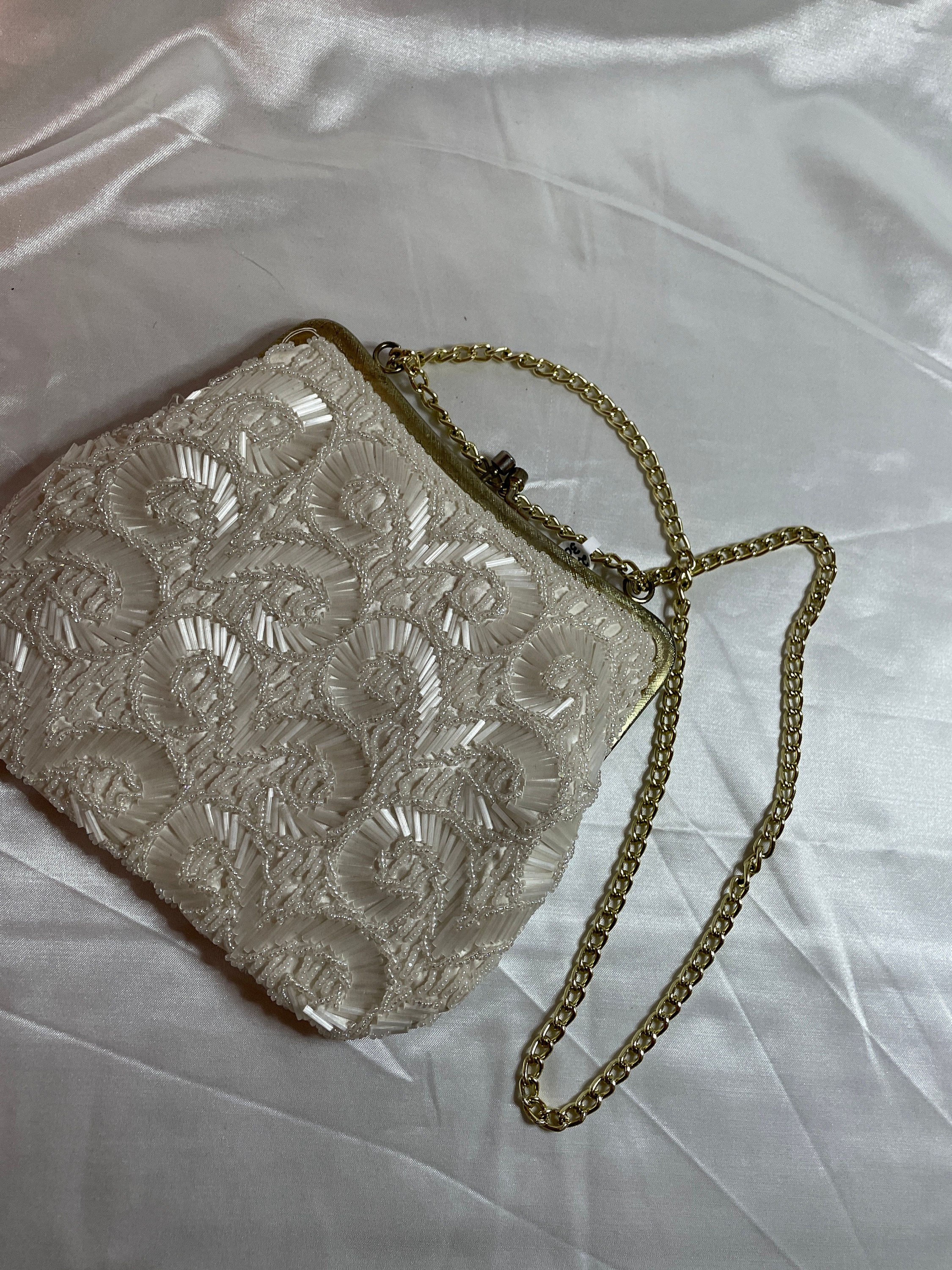 La Regale Floral Tapestry Purse/ Made in Hong Kong 