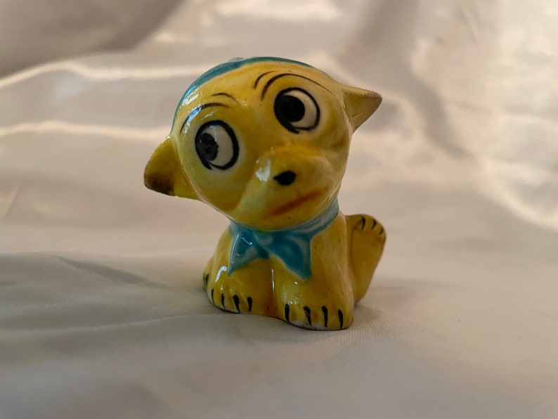 Adorable Anamorphic Dogs in Hats Japan Salt and Pepper Etsy