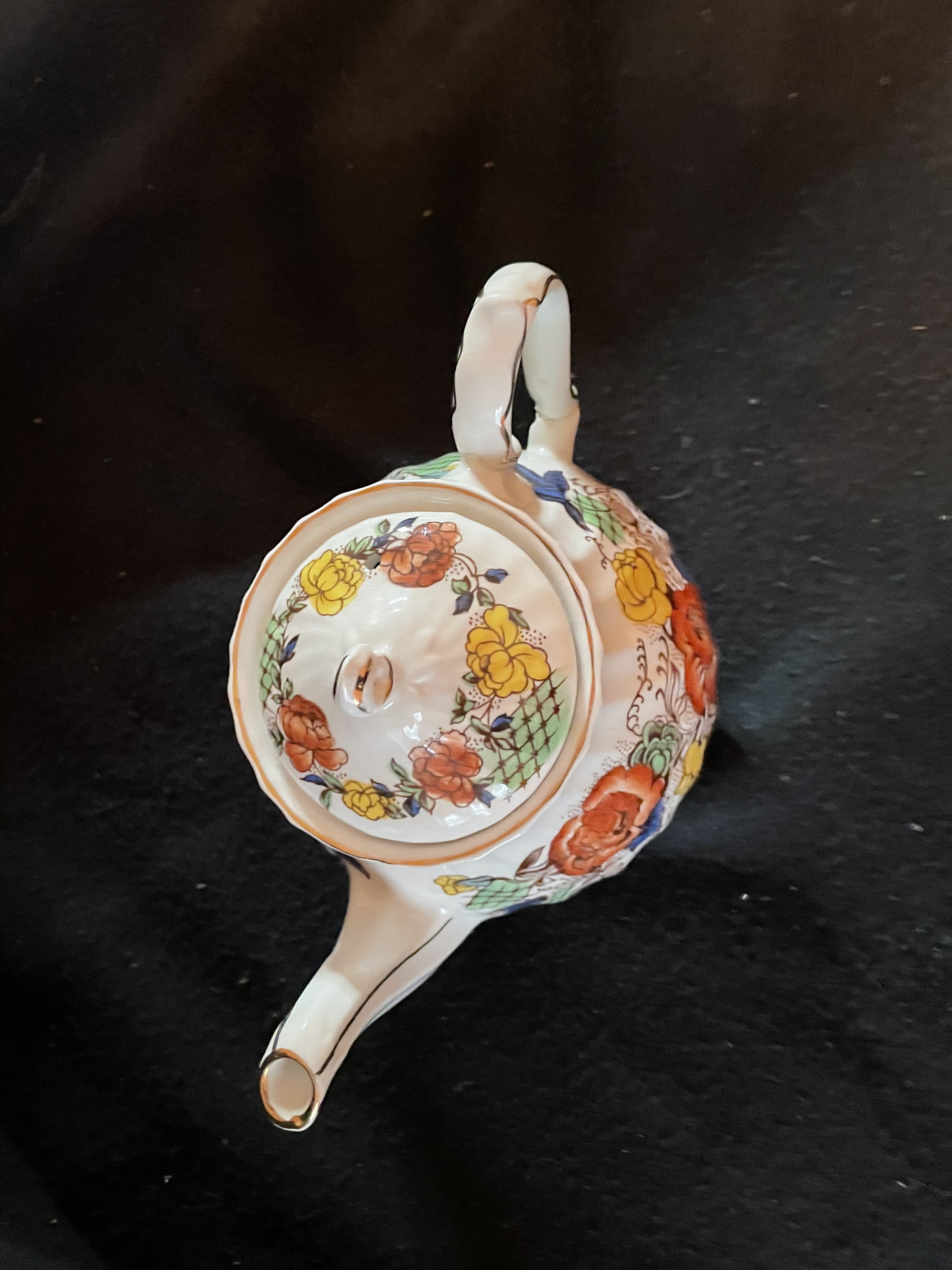 Vintage Beautiful SADLER Rose Garden TEAPOT England Etsy