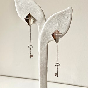 Kite & Key Earrings