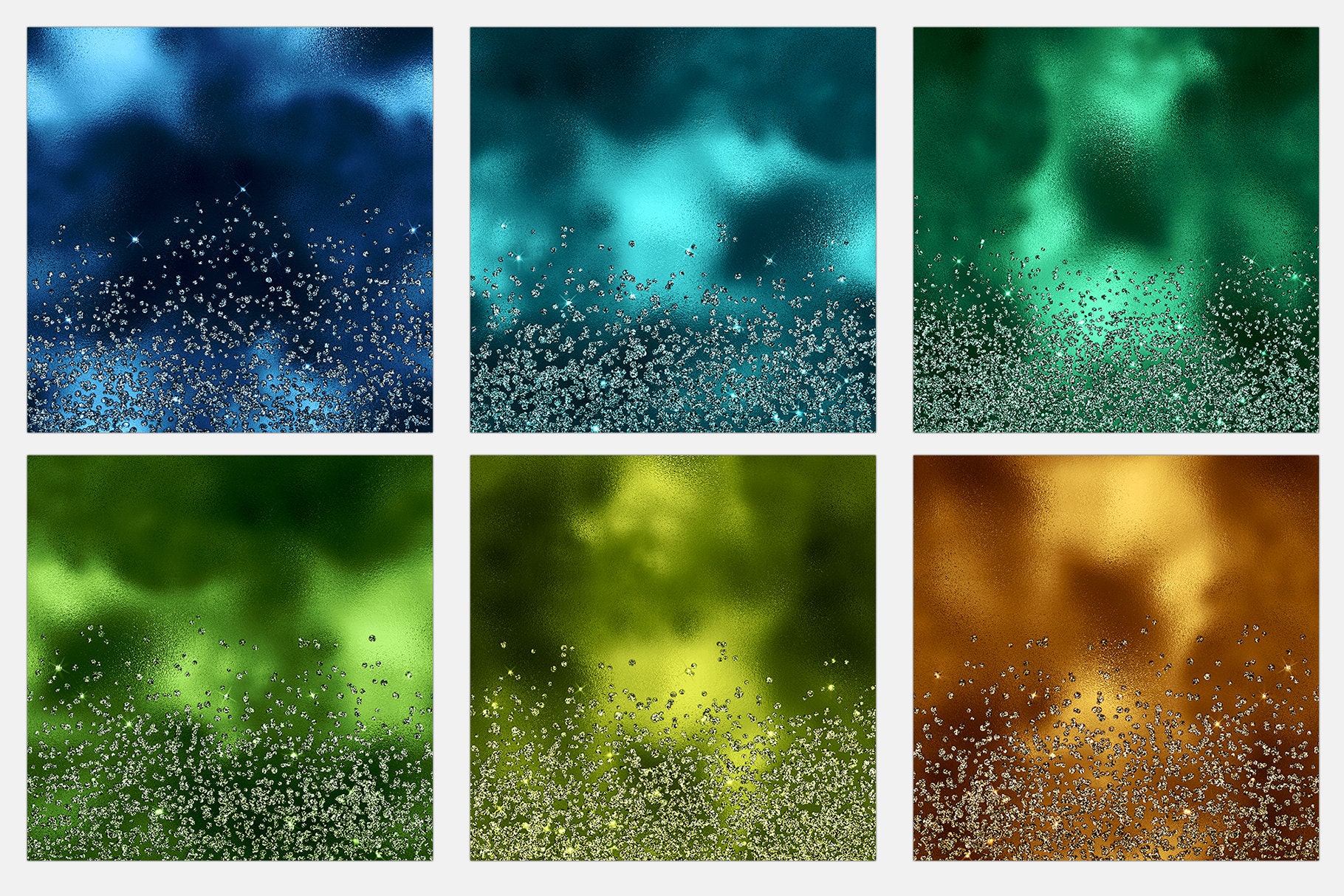 Foil Glitter Digital Paper Foil Textures Digital Metallic Etsy