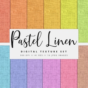 Pastel Linen Textures, Linen Digital Paper, Burlap Textures, Fabric Textures, Printable, Instant Download, Gold, Commercial Use