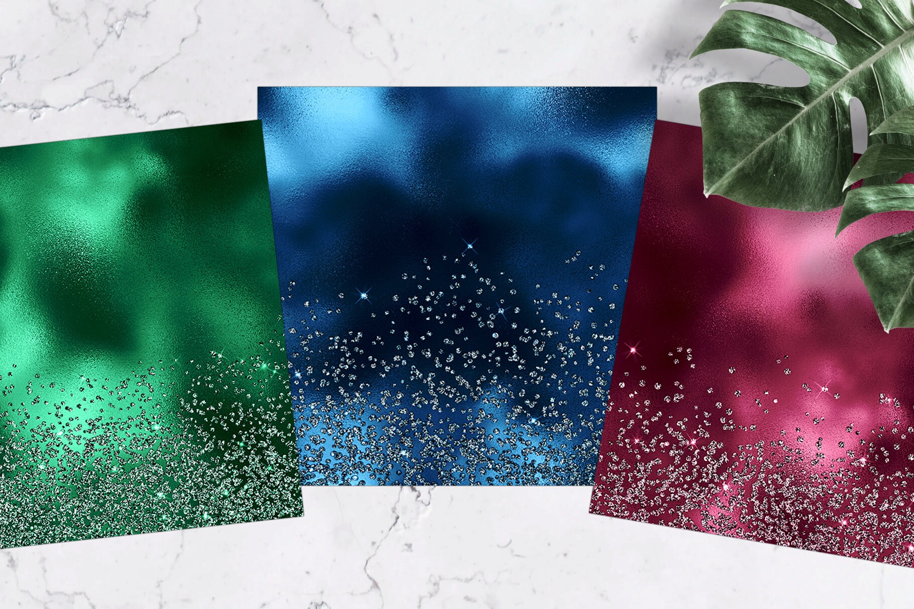 Foil Glitter Digital Paper Foil Textures Digital Metallic Etsy