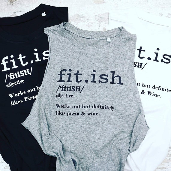 Gym Is My Boyfriend Girls Vest Tee Top Gym Workout Fitness JC015