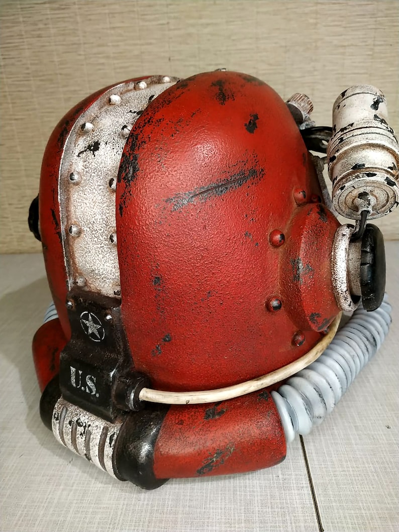 inspired of Fallout T45d helmet Nuka-Cola real size cosplay props power armor