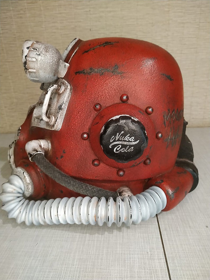inspired of Fallout T45d helmet Nuka-Cola real size cosplay props power armor