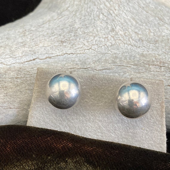 Tiffany HardWear Sterling Silver 10mm Ball Earrin… - image 5