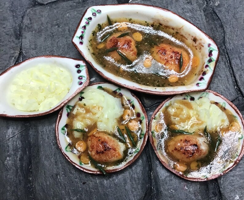 mini dollhouse food