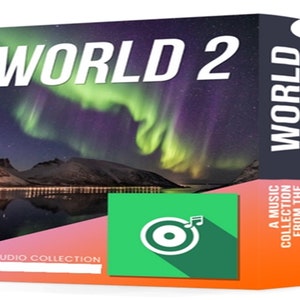 World 2: Authentic Global Music Collection for Videos, Presentations, and Projects - 12 Full-Length Tracks in MP3 Format