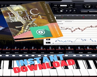 Epic Music 1 - Powerful and Inspiring Collection of 18 Full-Length Tracks in MP3 Format for Videos, Presentations, and More!