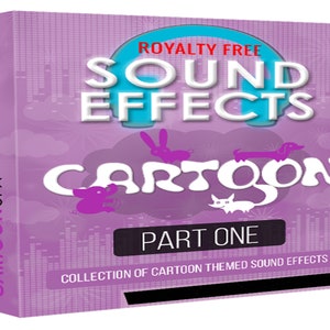 Cartoon Bonanza: Part 1 - Vibrant SFX Pack for Playful Projects - High-quality sound effects to add a dash of magic to your creations