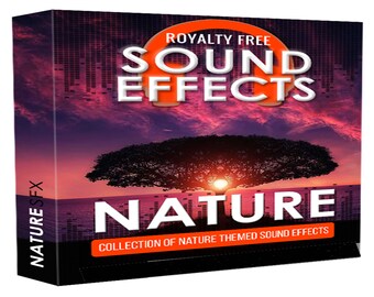 Nature SFX Pack - High Quality Sound Effects for Instant Project Enhancement - Digital Sound Effects Collection