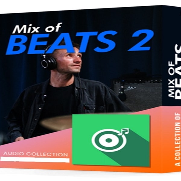 Mix of Beats 2: Full-Length MP3 Music Tracks for Video, Presentations, and More - A Dynamic Mix of Electronic, Rock, and Jazz Beats