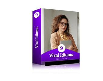 Catchy Idioms Collection: Spice Up Conversations & Impress with Your Rich English Vocabulary! | Viral Idioms 09 - Digital Download