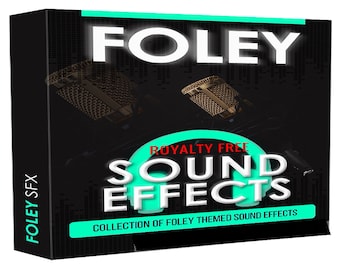 Dale sabor a tus proyectos con nuestro paquete SFX: colección de efectos de sonido Foley de alta calidad