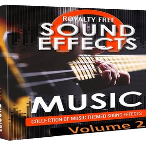 Musical SFX Volume 2 - High-Quality Music Themed Sound Effects for Instant Project Enhancement | Versatile Digital Audio Collection
