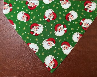 Santa Dog Bandana, Christmas Dog Bandana, Presents Dog Bandana, Santa Bandana, Merry Christmas Dog Bandana, Dog Bandana, Christmas Trees