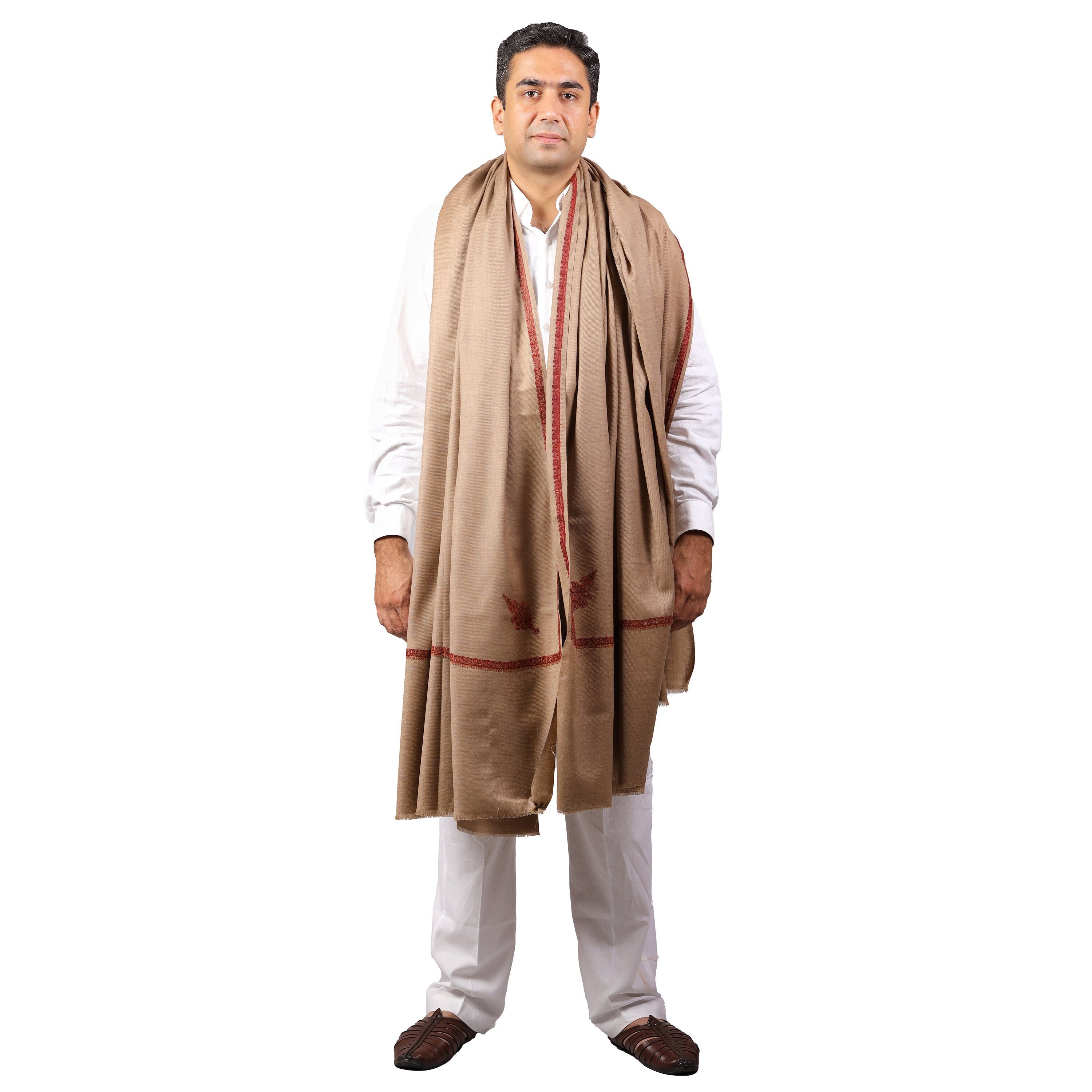 embroidered kashmiri shawl