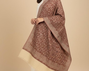 The Amritsar Store Reversible Self Weave Shawl,Premium Soft Shawl