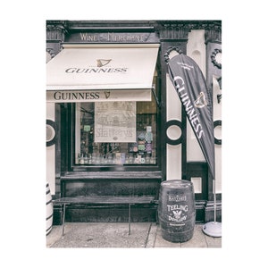 Slattery’s Bar Dublin – Irish Pub Street Photography, Dublin Ireland Travel Print, Vintage Irish Culture Wall Art