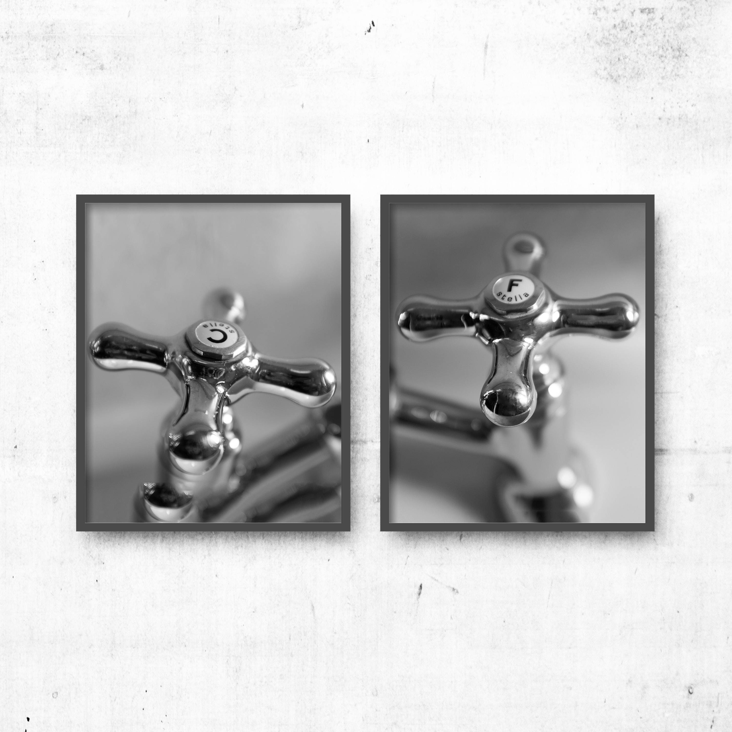 Bathroom Wall Art Bathroom Prints Set of 2 Laundry Room | Etsy